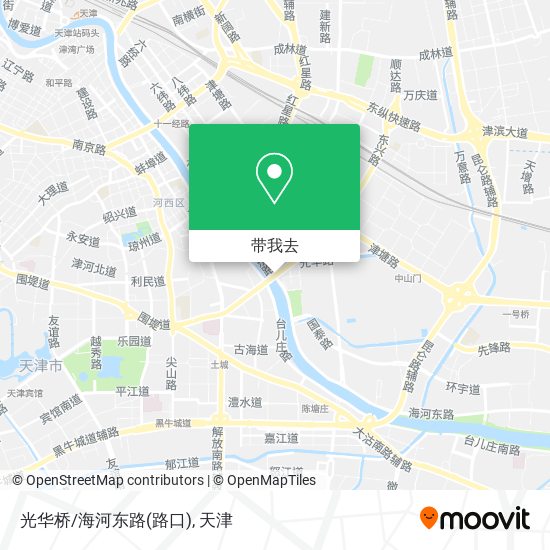 光华桥/海河东路(路口)地图
