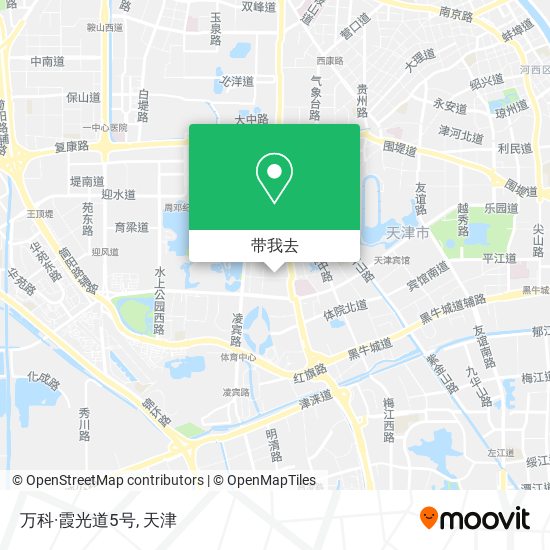 万科·霞光道5号地图
