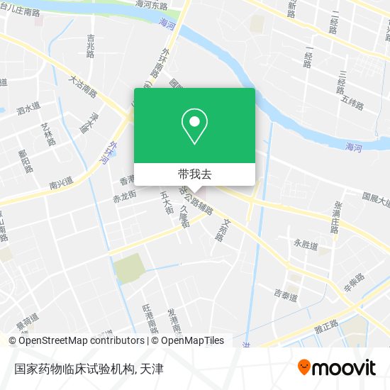 国家药物临床试验机构地图