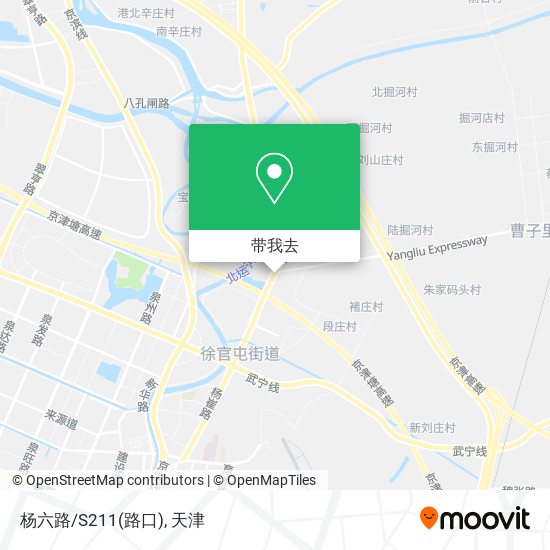 杨六路/S211(路口)地图