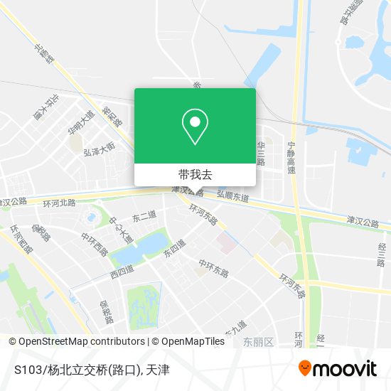 S103/杨北立交桥(路口)地图