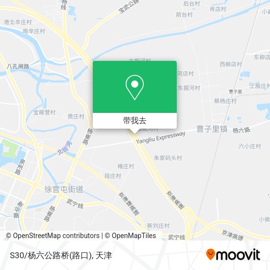 S30/杨六公路桥(路口)地图