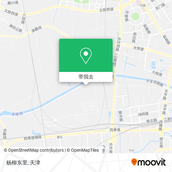 杨柳东里地图