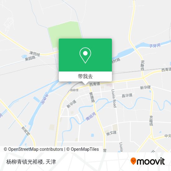 杨柳青镇光裕楼地图
