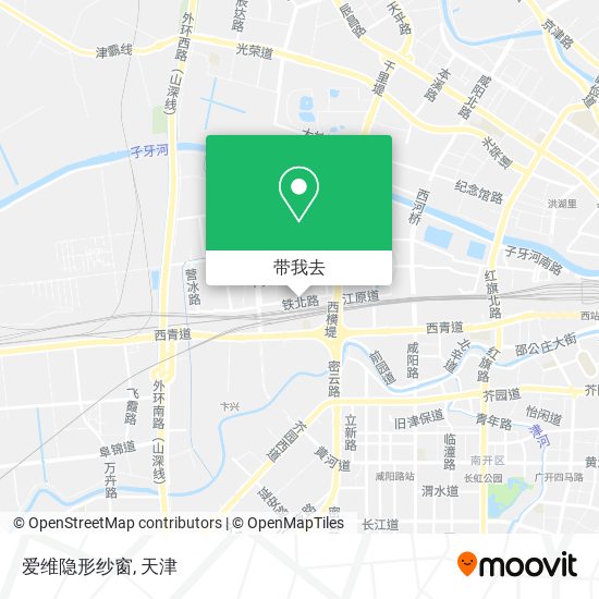 爱维隐形纱窗地图