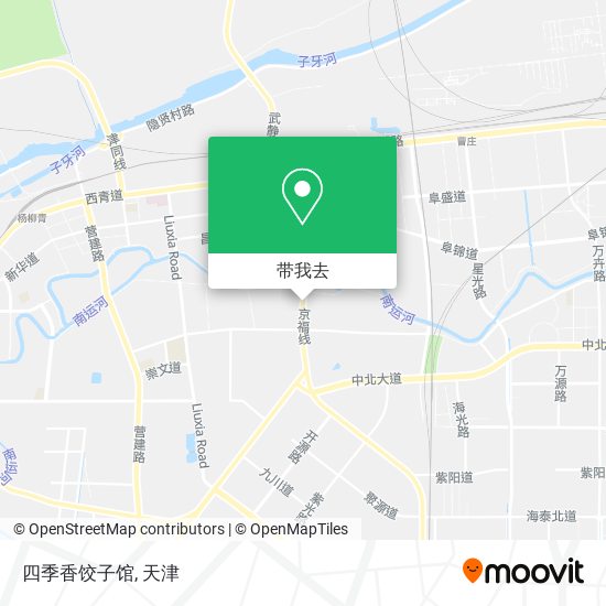 四季香饺子馆地图