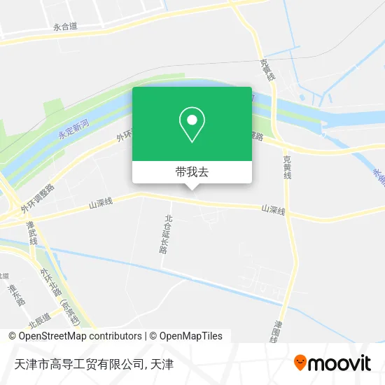 天津市高导工贸有限公司地图