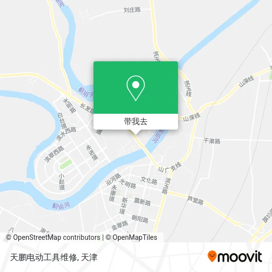 天鹏电动工具维修地图