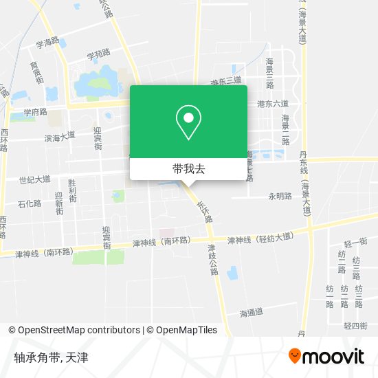 轴承角带地图