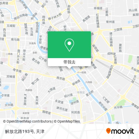 解放北路193号地图