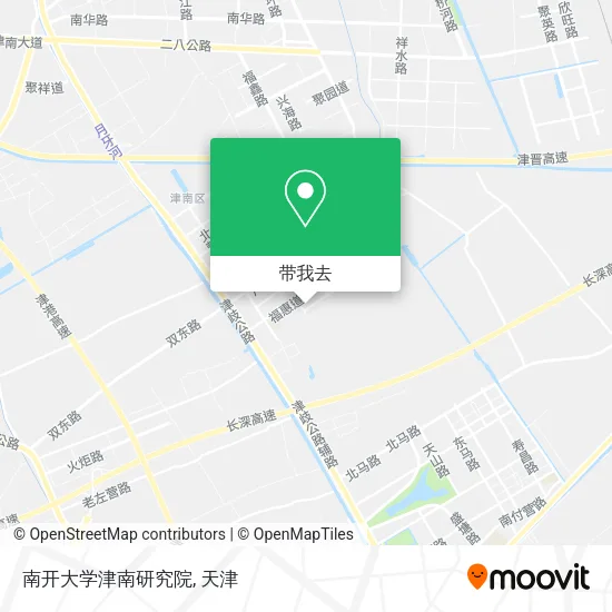 南开大学津南研究院地图