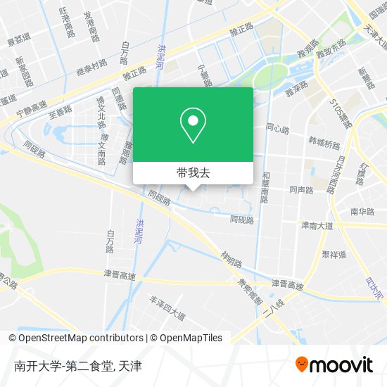 南开大学-第二食堂地图