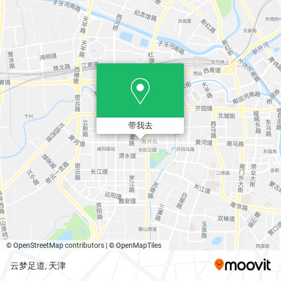 云梦足道地图
