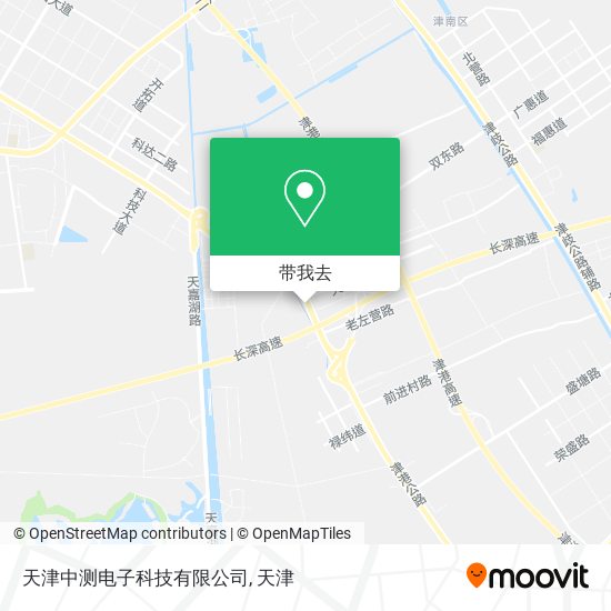 天津中测电子科技有限公司地图