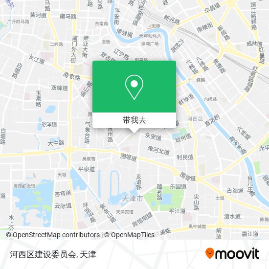 河西区建设委员会地图