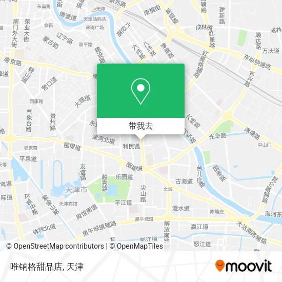 唯钠格甜品店地图