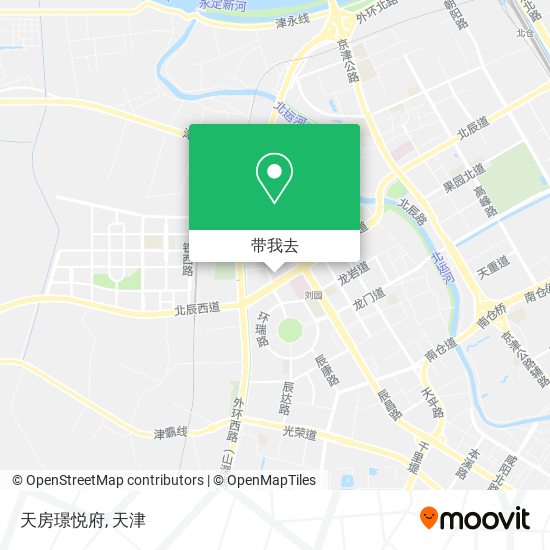 天房璟悦府地图