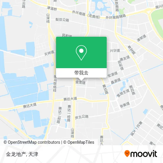 金龙地产地图