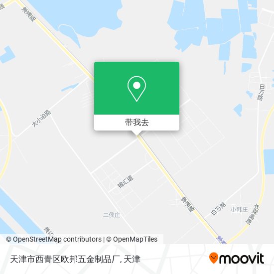 天津市西青区欧邦五金制品厂地图