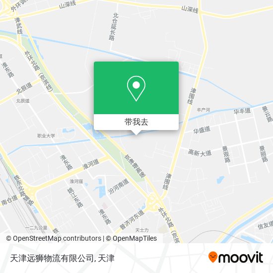 天津远狮物流有限公司地图