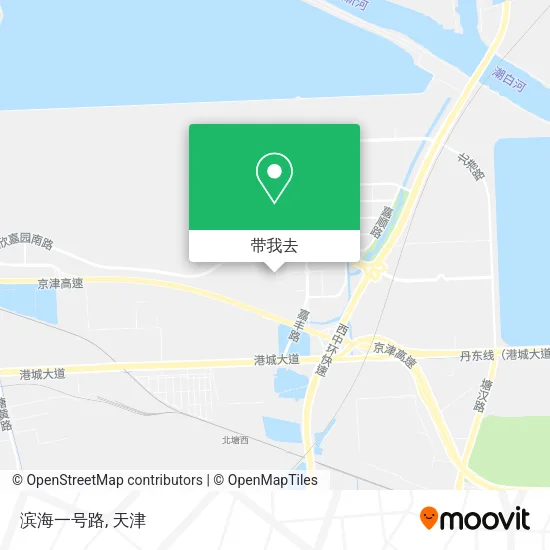 滨海一号路地图
