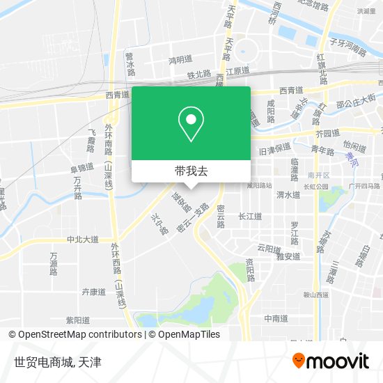 世贸电商城地图