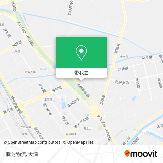 腾达物流地图