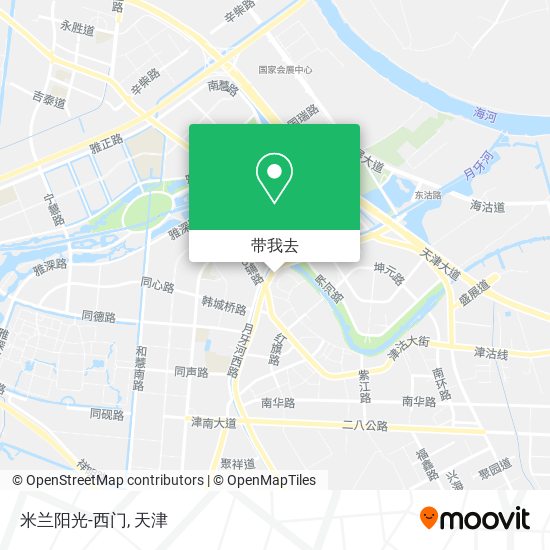 米兰阳光-西门地图