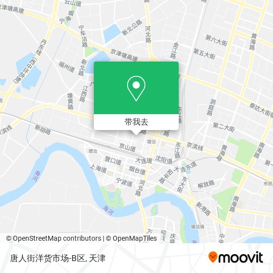 唐人街洋货市场-B区地图