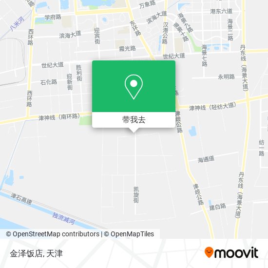 金泽饭店地图