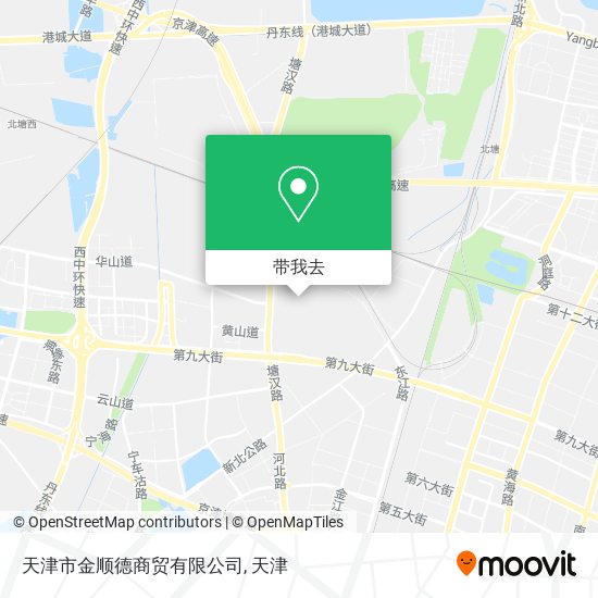 天津市金顺德商贸有限公司地图