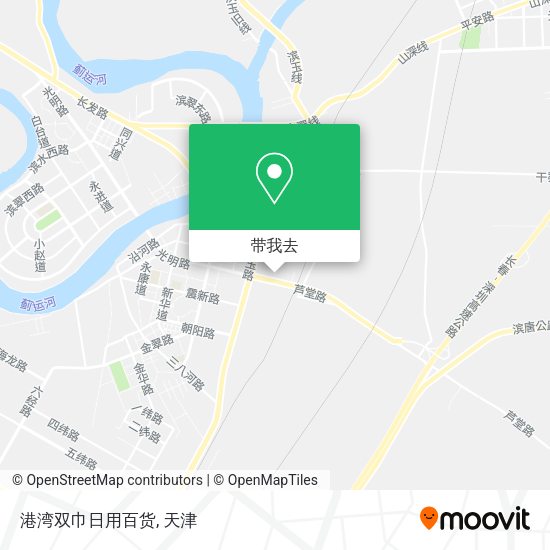 港湾双巾日用百货地图
