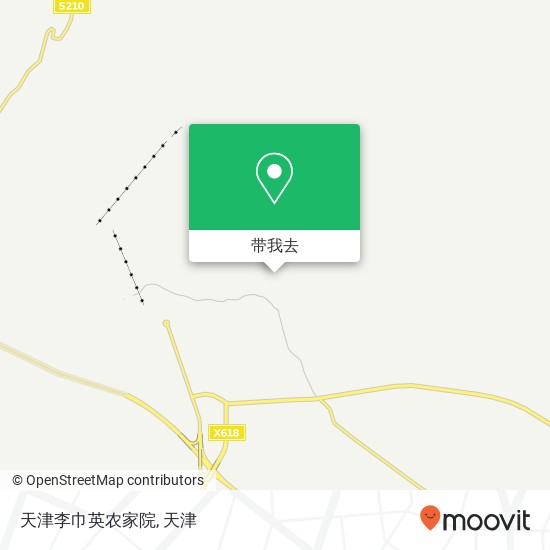天津李巾英农家院地图