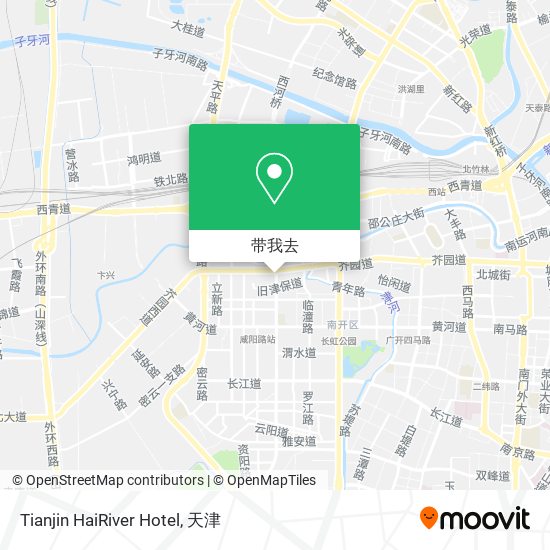 Tianjin HaiRiver Hotel地图