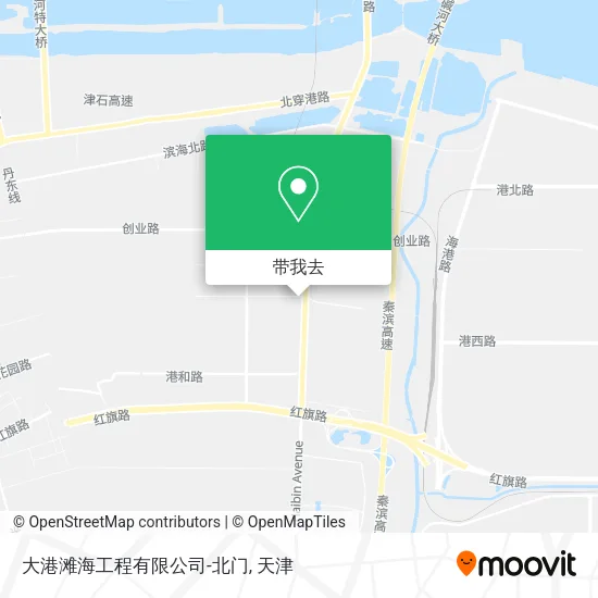 大港滩海工程有限公司-北门地图