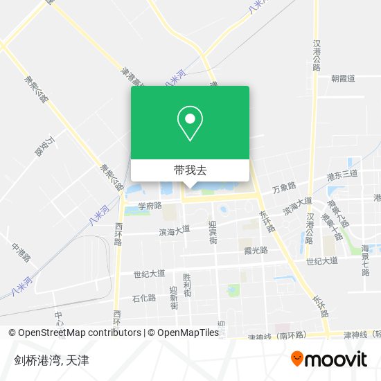 剑桥港湾地图