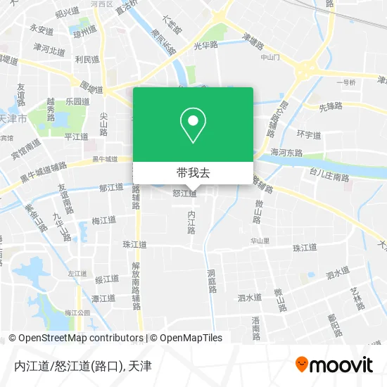 内江道/怒江道(路口)地图