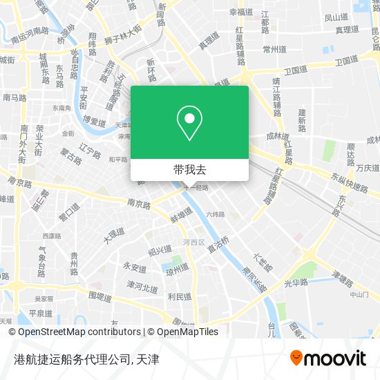 港航捷运船务代理公司地图