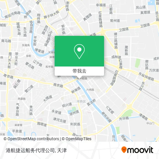 港航捷运船务代理公司地图