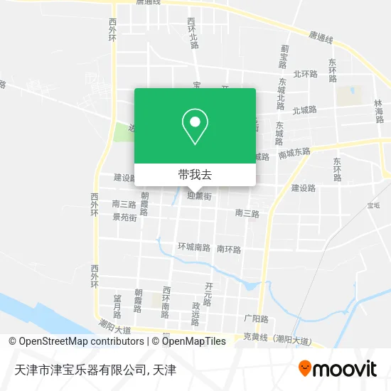 天津市津宝乐器有限公司地图