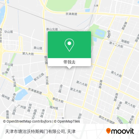 天津市塘沽沃特斯阀门有限公司地图