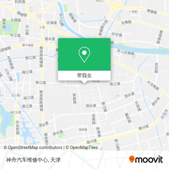 神舟汽车维修中心地图