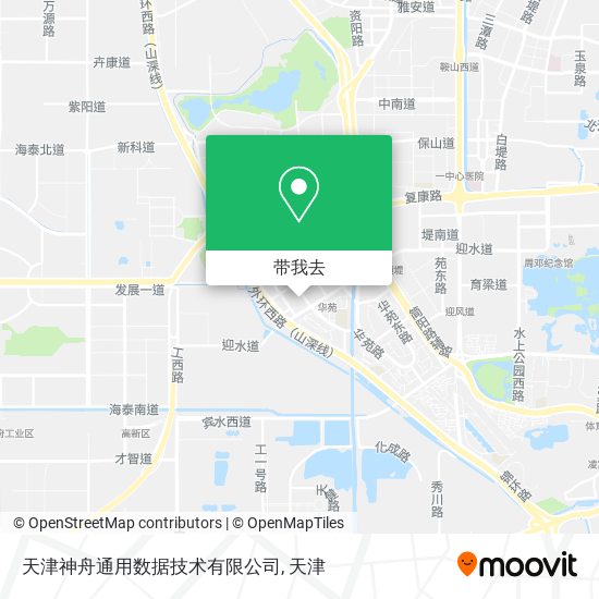 天津神舟通用数据技术有限公司地图