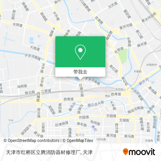 天津市红桥区立腾消防器材修理厂地图