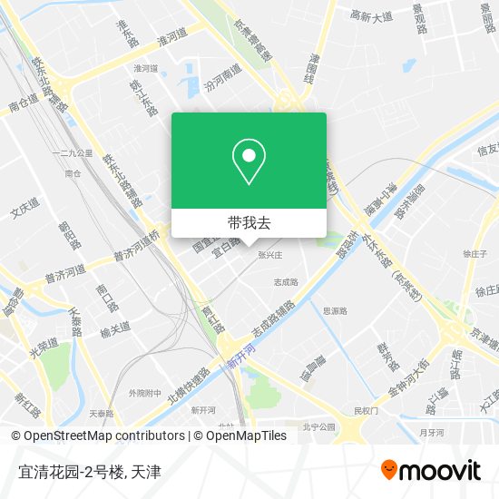 宜清花园-2号楼地图