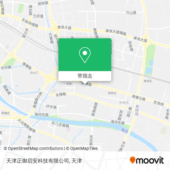 天津正御启安科技有限公司地图