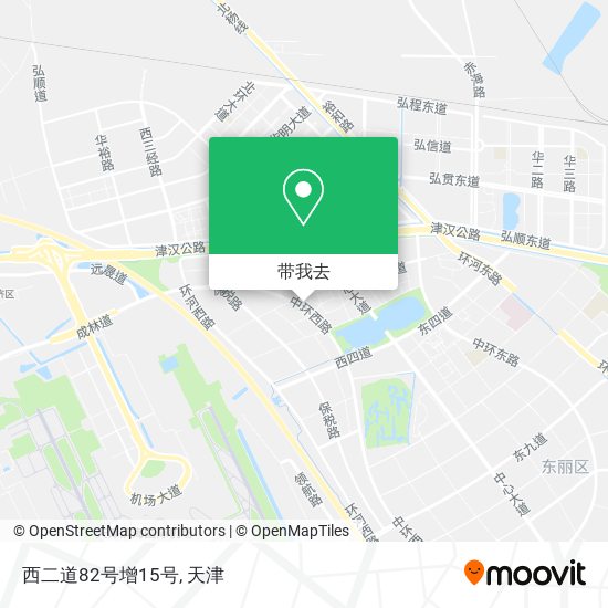 西二道82号增15号地图