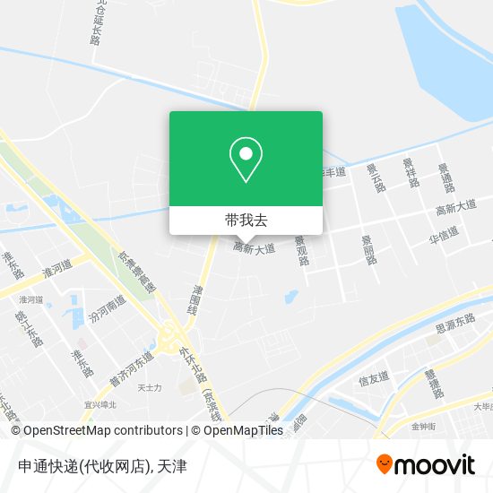 申通快递(代收网店)地图