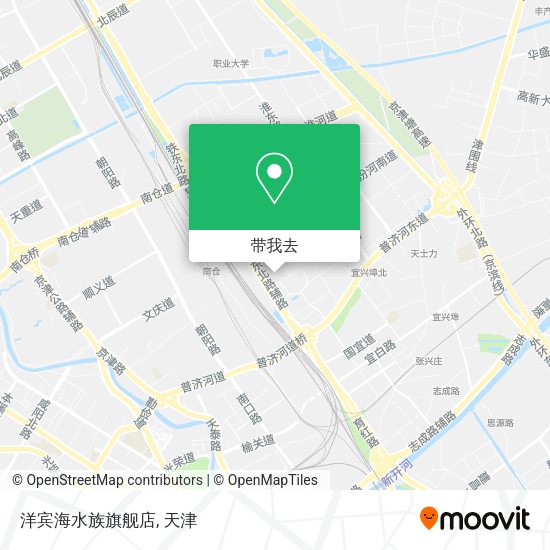 洋宾海水族旗舰店地图