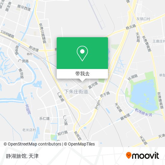 静湖旅馆地图